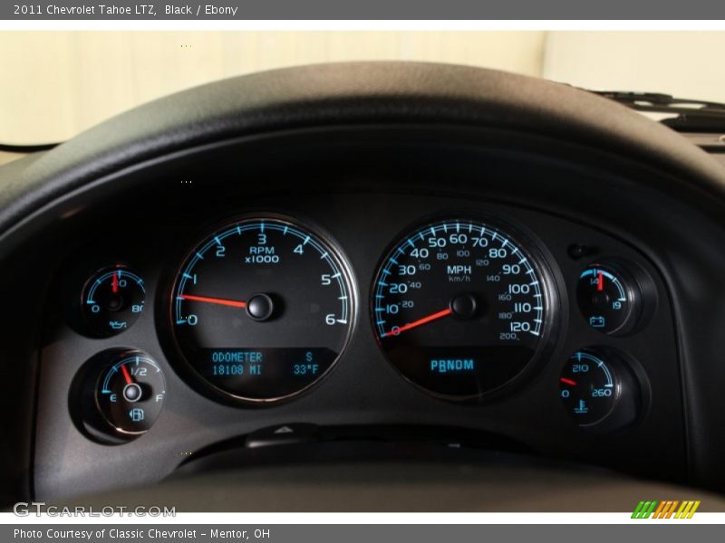 Black / Ebony 2011 Chevrolet Tahoe LTZ