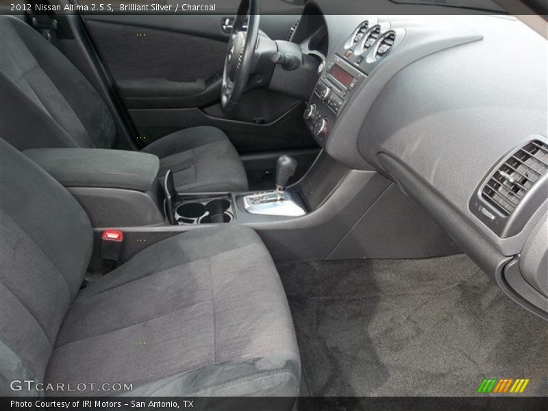 Brilliant Silver / Charcoal 2012 Nissan Altima 2.5 S