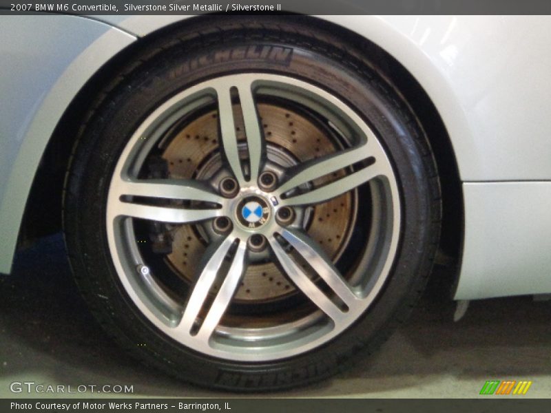 Silverstone Silver Metallic / Silverstone II 2007 BMW M6 Convertible