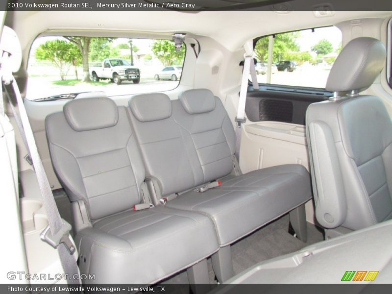 Rear Seat of 2010 Routan SEL