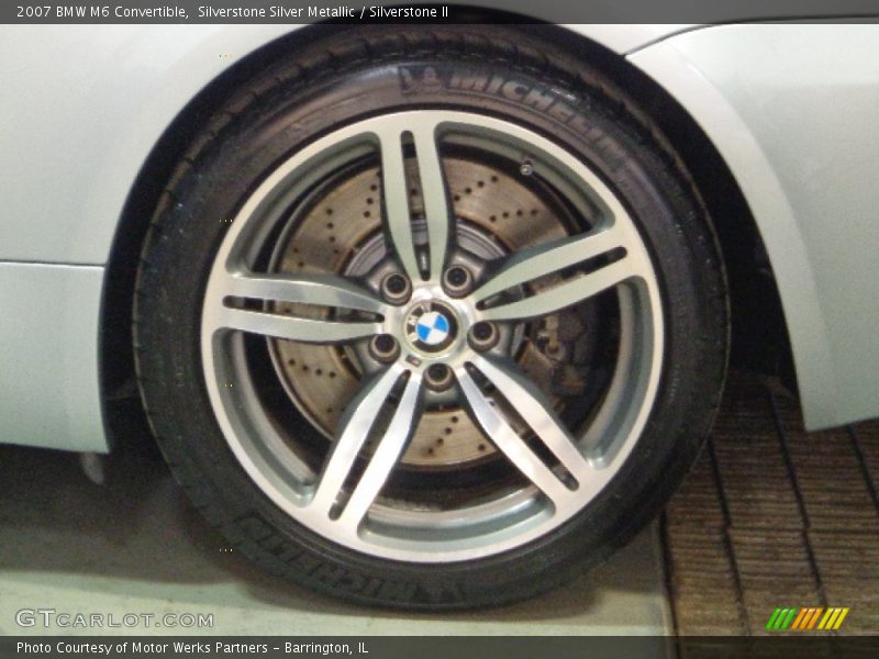 Silverstone Silver Metallic / Silverstone II 2007 BMW M6 Convertible