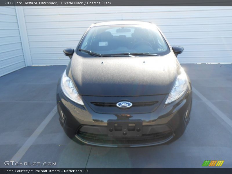 Tuxedo Black / Charcoal Black 2013 Ford Fiesta SE Hatchback