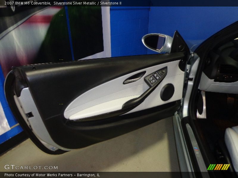 Silverstone Silver Metallic / Silverstone II 2007 BMW M6 Convertible