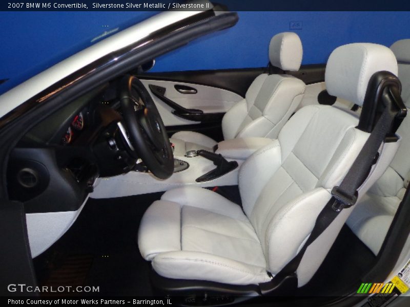 Silverstone Silver Metallic / Silverstone II 2007 BMW M6 Convertible