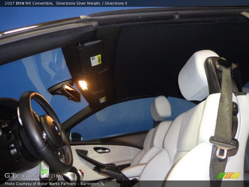 Silverstone Silver Metallic / Silverstone II 2007 BMW M6 Convertible