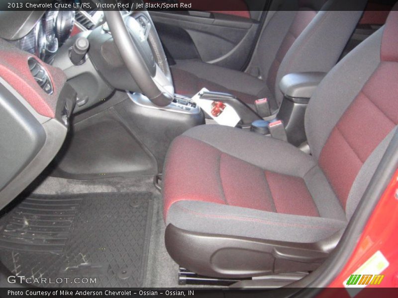  2013 Cruze LT/RS Jet Black/Sport Red Interior