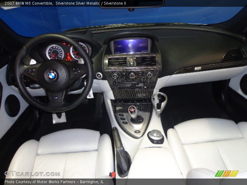 Silverstone Silver Metallic / Silverstone II 2007 BMW M6 Convertible