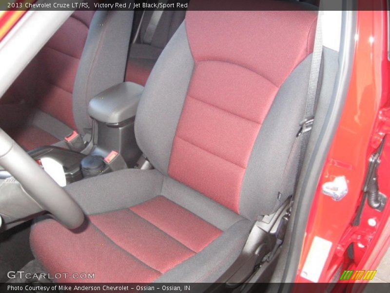 Victory Red / Jet Black/Sport Red 2013 Chevrolet Cruze LT/RS