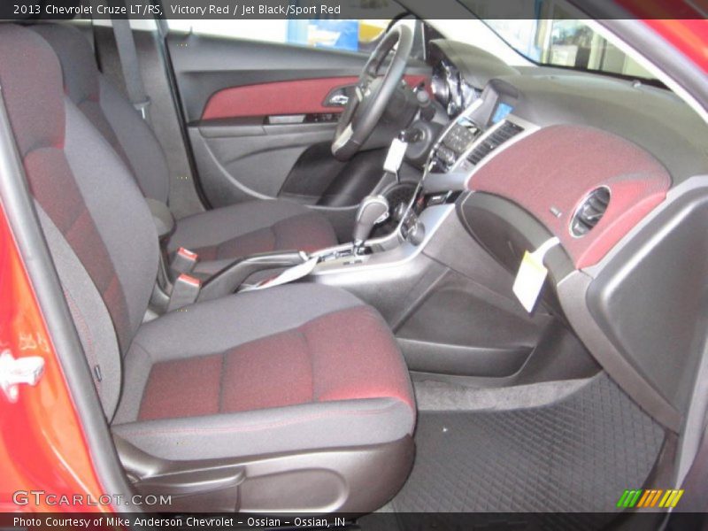  2013 Cruze LT/RS Jet Black/Sport Red Interior
