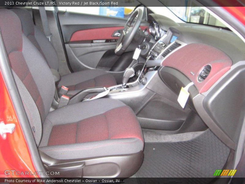  2013 Cruze LT/RS Jet Black/Sport Red Interior