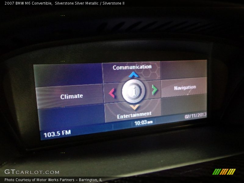 Silverstone Silver Metallic / Silverstone II 2007 BMW M6 Convertible