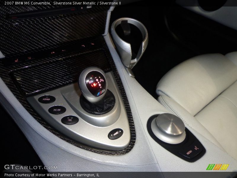 Silverstone Silver Metallic / Silverstone II 2007 BMW M6 Convertible