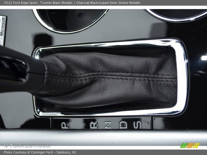 Tuxedo Black Metallic / Charcoal Black/Liquid Silver Smoke Metallic 2013 Ford Edge Sport