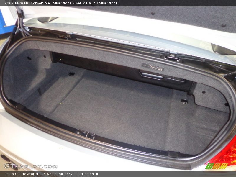 Silverstone Silver Metallic / Silverstone II 2007 BMW M6 Convertible