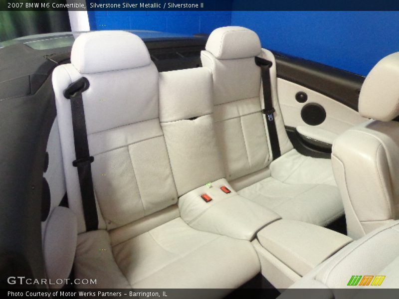 Silverstone Silver Metallic / Silverstone II 2007 BMW M6 Convertible