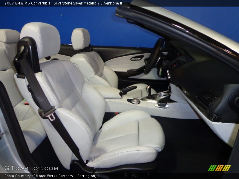 Silverstone Silver Metallic / Silverstone II 2007 BMW M6 Convertible