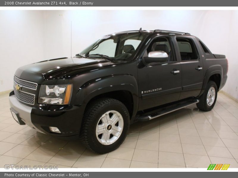 Black / Ebony 2008 Chevrolet Avalanche Z71 4x4