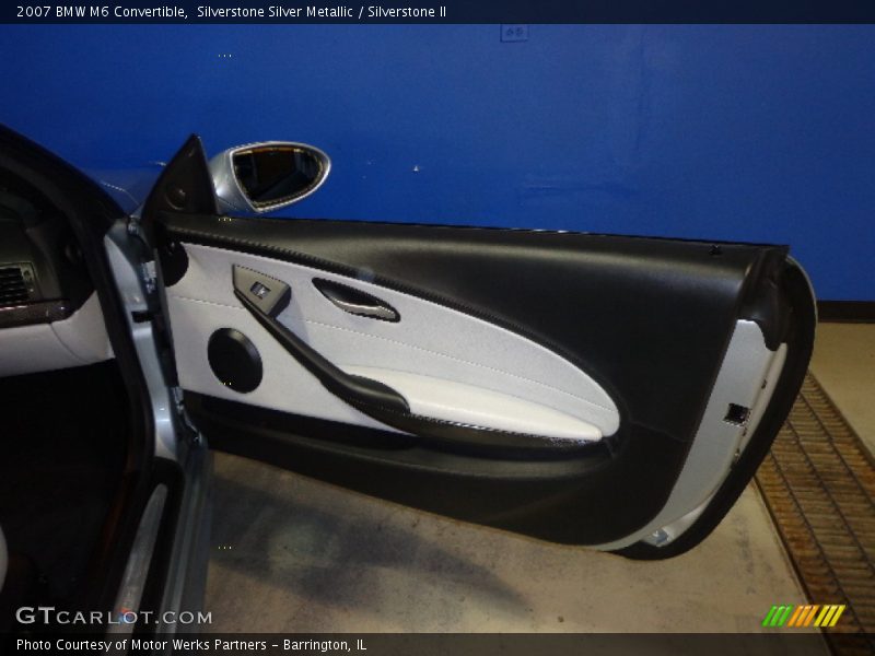 Silverstone Silver Metallic / Silverstone II 2007 BMW M6 Convertible