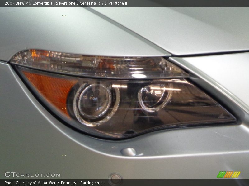 Silverstone Silver Metallic / Silverstone II 2007 BMW M6 Convertible