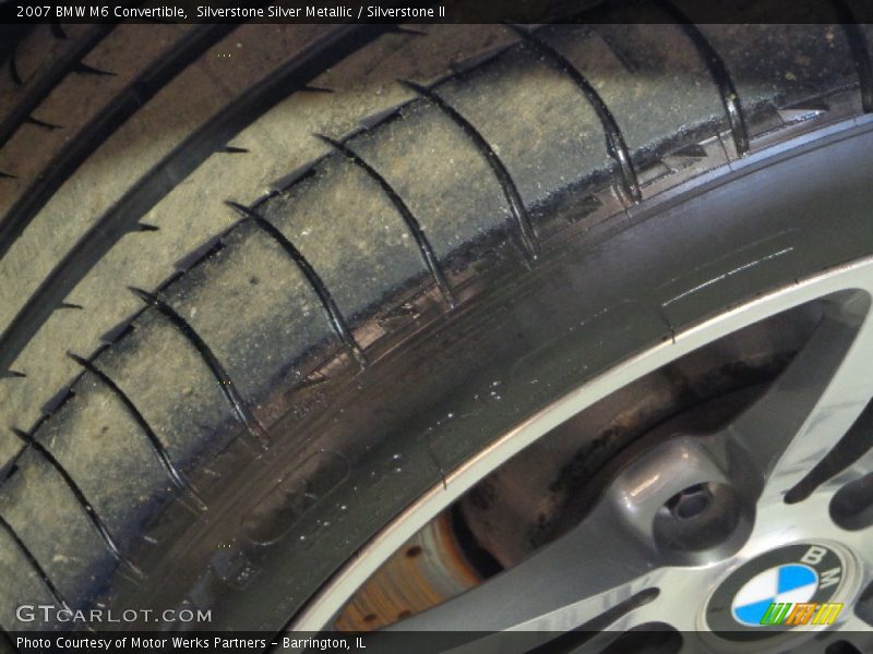 Silverstone Silver Metallic / Silverstone II 2007 BMW M6 Convertible