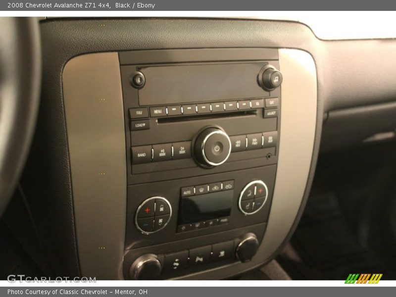 Black / Ebony 2008 Chevrolet Avalanche Z71 4x4