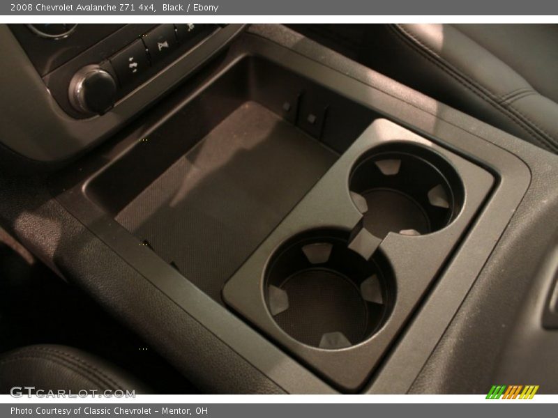 Black / Ebony 2008 Chevrolet Avalanche Z71 4x4