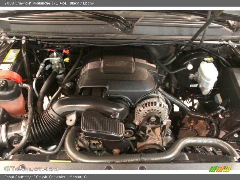 Black / Ebony 2008 Chevrolet Avalanche Z71 4x4