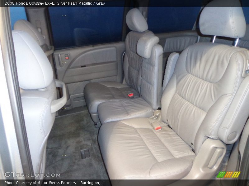 Silver Pearl Metallic / Gray 2008 Honda Odyssey EX-L