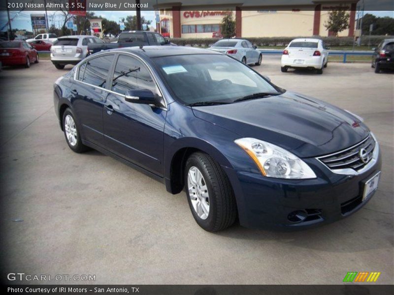 Navy Blue / Charcoal 2010 Nissan Altima 2.5 SL