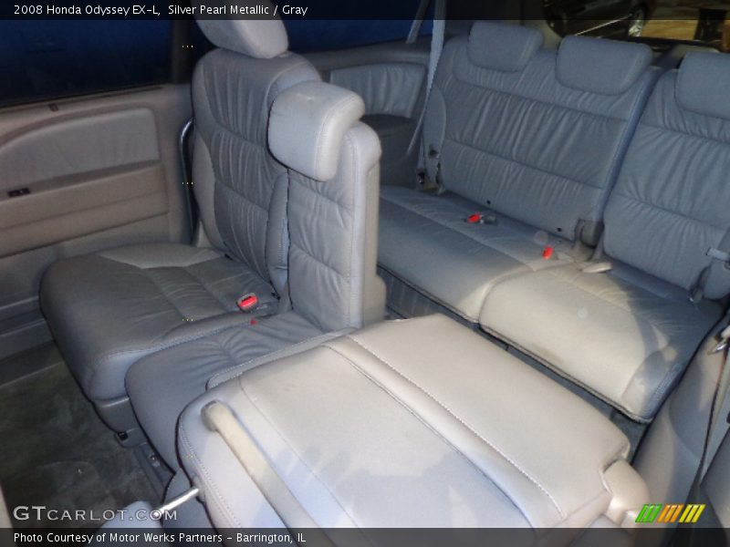Silver Pearl Metallic / Gray 2008 Honda Odyssey EX-L