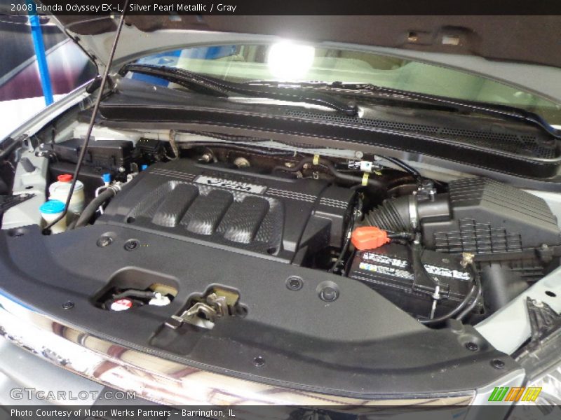 Silver Pearl Metallic / Gray 2008 Honda Odyssey EX-L