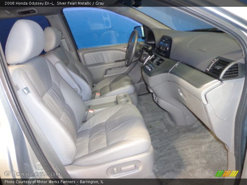 Silver Pearl Metallic / Gray 2008 Honda Odyssey EX-L