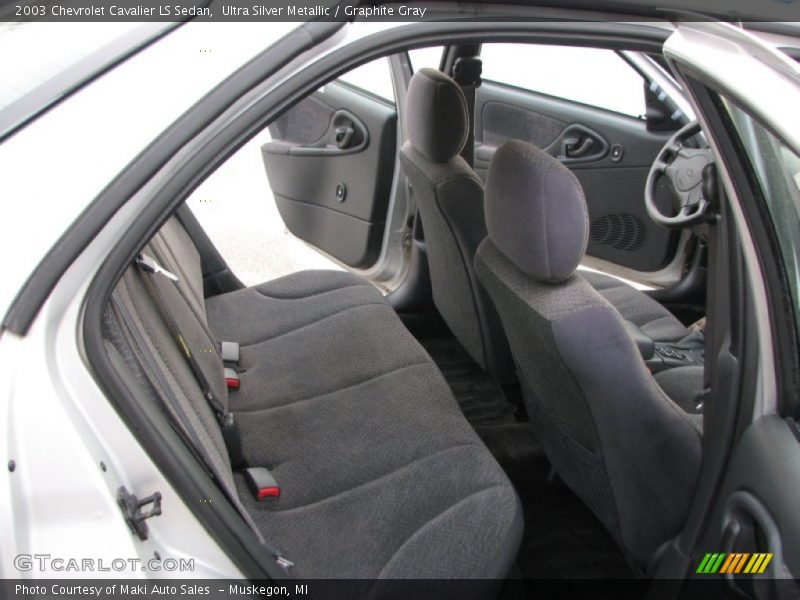 Ultra Silver Metallic / Graphite Gray 2003 Chevrolet Cavalier LS Sedan