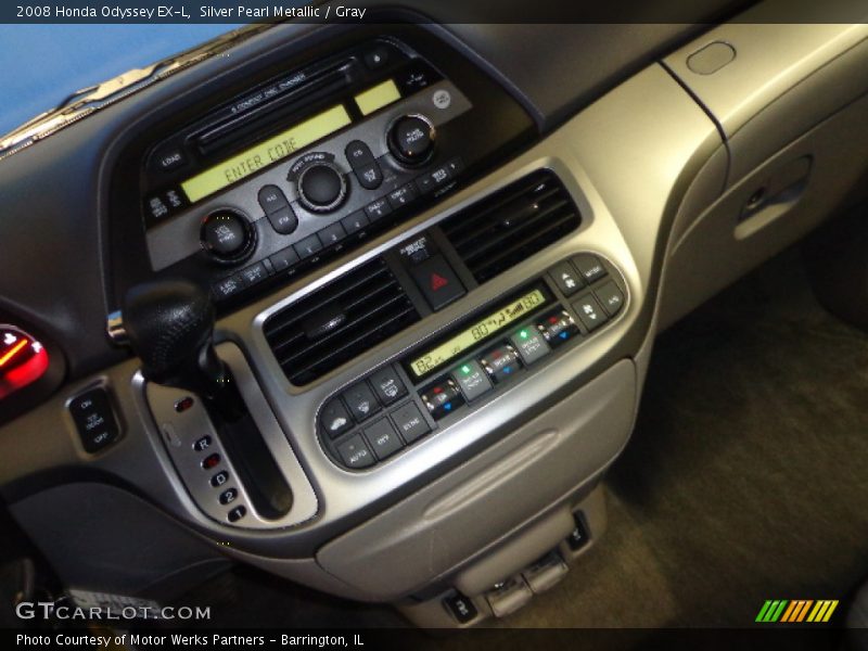 Silver Pearl Metallic / Gray 2008 Honda Odyssey EX-L