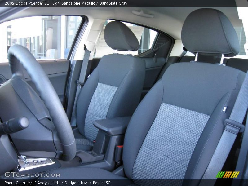 Light Sandstone Metallic / Dark Slate Gray 2009 Dodge Avenger SE