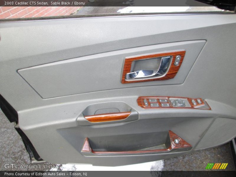 Sable Black / Ebony 2003 Cadillac CTS Sedan