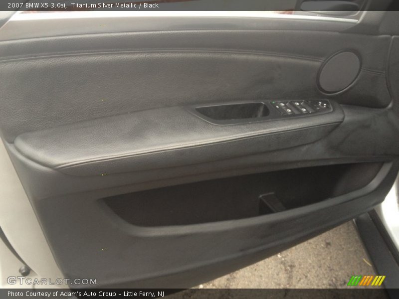 Titanium Silver Metallic / Black 2007 BMW X5 3.0si