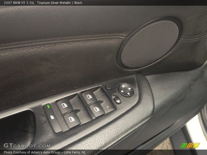 Titanium Silver Metallic / Black 2007 BMW X5 3.0si
