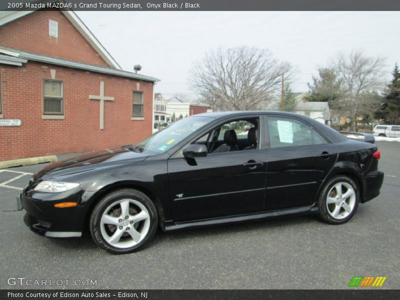 Onyx Black / Black 2005 Mazda MAZDA6 s Grand Touring Sedan