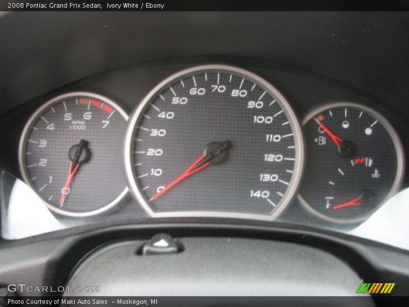  2008 Grand Prix Sedan Sedan Gauges