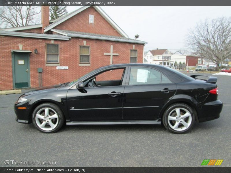 Onyx Black / Black 2005 Mazda MAZDA6 s Grand Touring Sedan