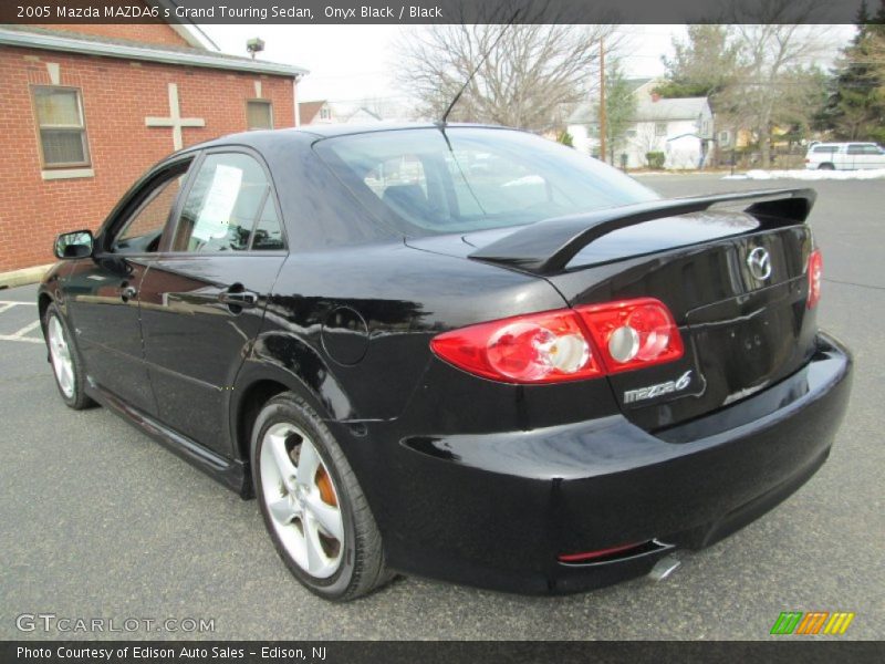 Onyx Black / Black 2005 Mazda MAZDA6 s Grand Touring Sedan