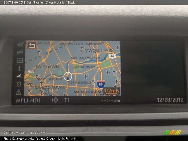 Titanium Silver Metallic / Black 2007 BMW X5 3.0si