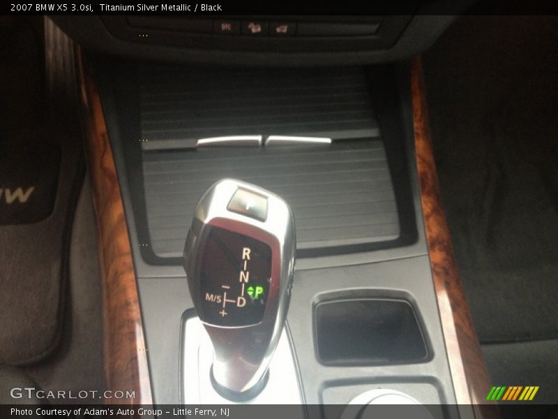 Titanium Silver Metallic / Black 2007 BMW X5 3.0si