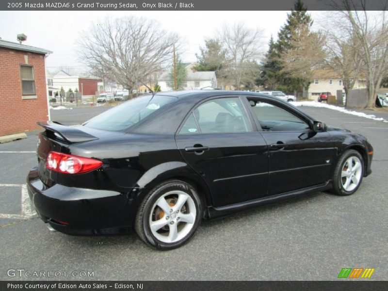 Onyx Black / Black 2005 Mazda MAZDA6 s Grand Touring Sedan