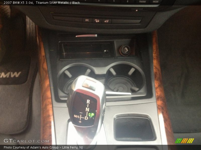 Titanium Silver Metallic / Black 2007 BMW X5 3.0si