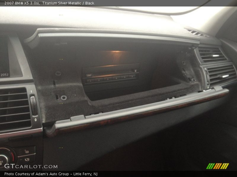 Titanium Silver Metallic / Black 2007 BMW X5 3.0si