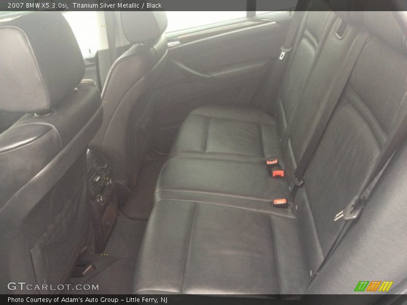 Titanium Silver Metallic / Black 2007 BMW X5 3.0si