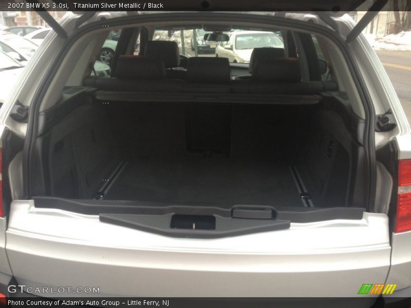 Titanium Silver Metallic / Black 2007 BMW X5 3.0si
