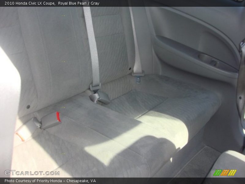 Royal Blue Pearl / Gray 2010 Honda Civic LX Coupe